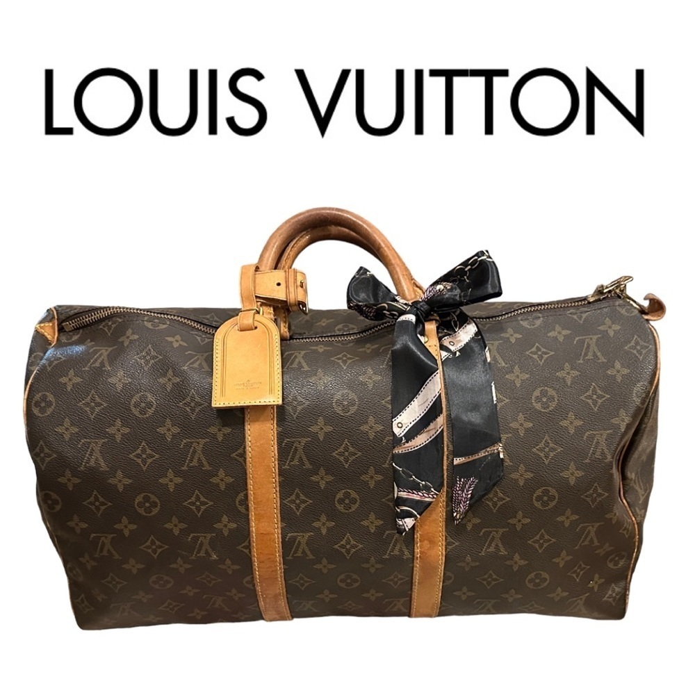 Louis Vuitton Keepall 50 Authentic Monogram Travel Boston Bag in Good Condition - Picture 16 of 16